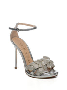 ALBANO Sandalo strass argento 5611 SNAKE-ARGENTO 