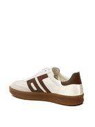 BACK 70 Sneaker double bianco/cuoio DOUBLE V26-04 CUOIO 
