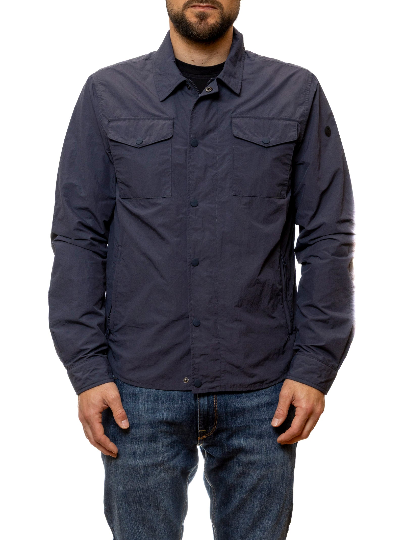 CENSURED giubbino nylon blu JMC505 TAR5-212 