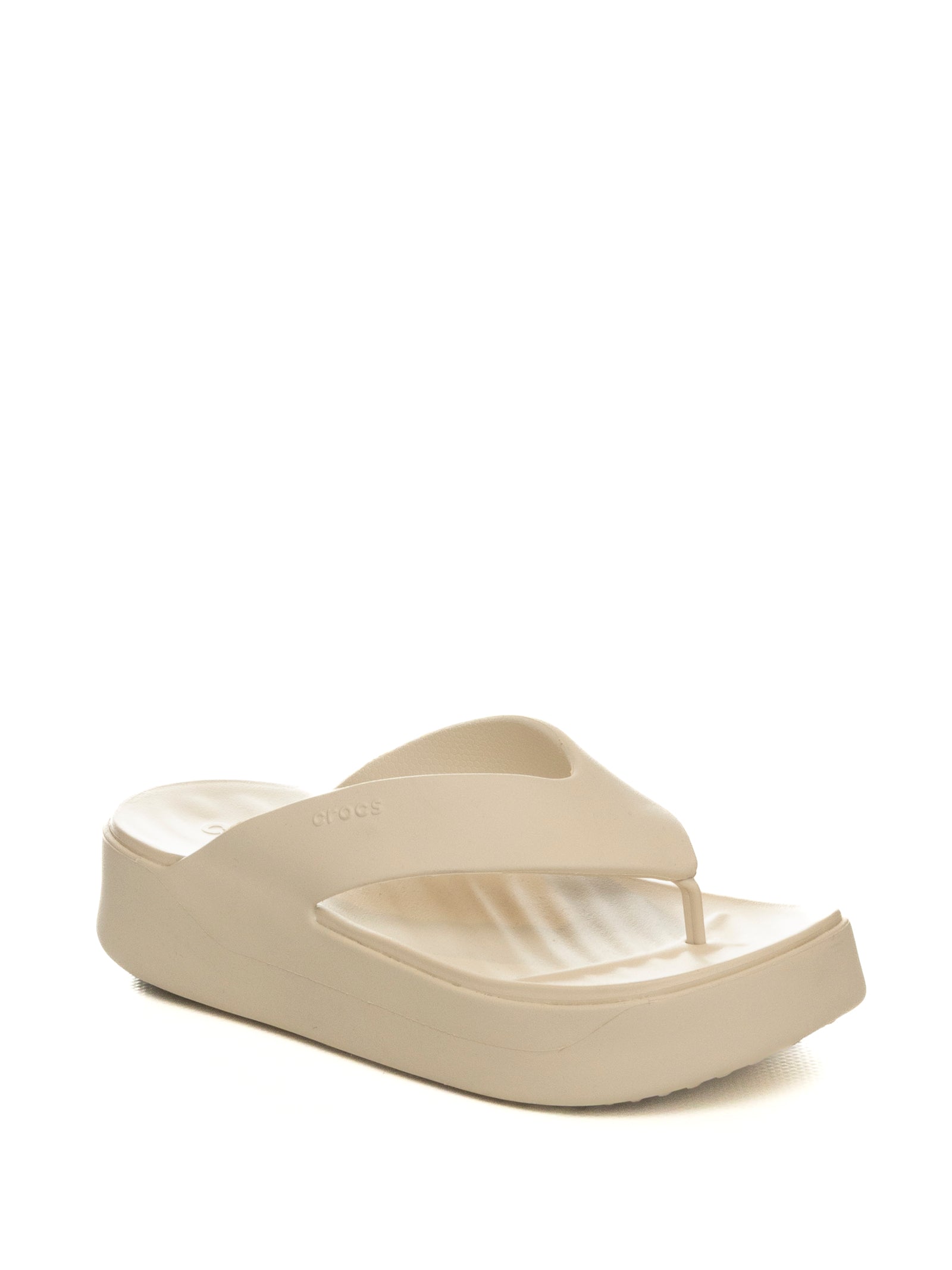 CROCS sandalo get plat fli bianco 209410 GET.PLAT.FLI-STU 160 