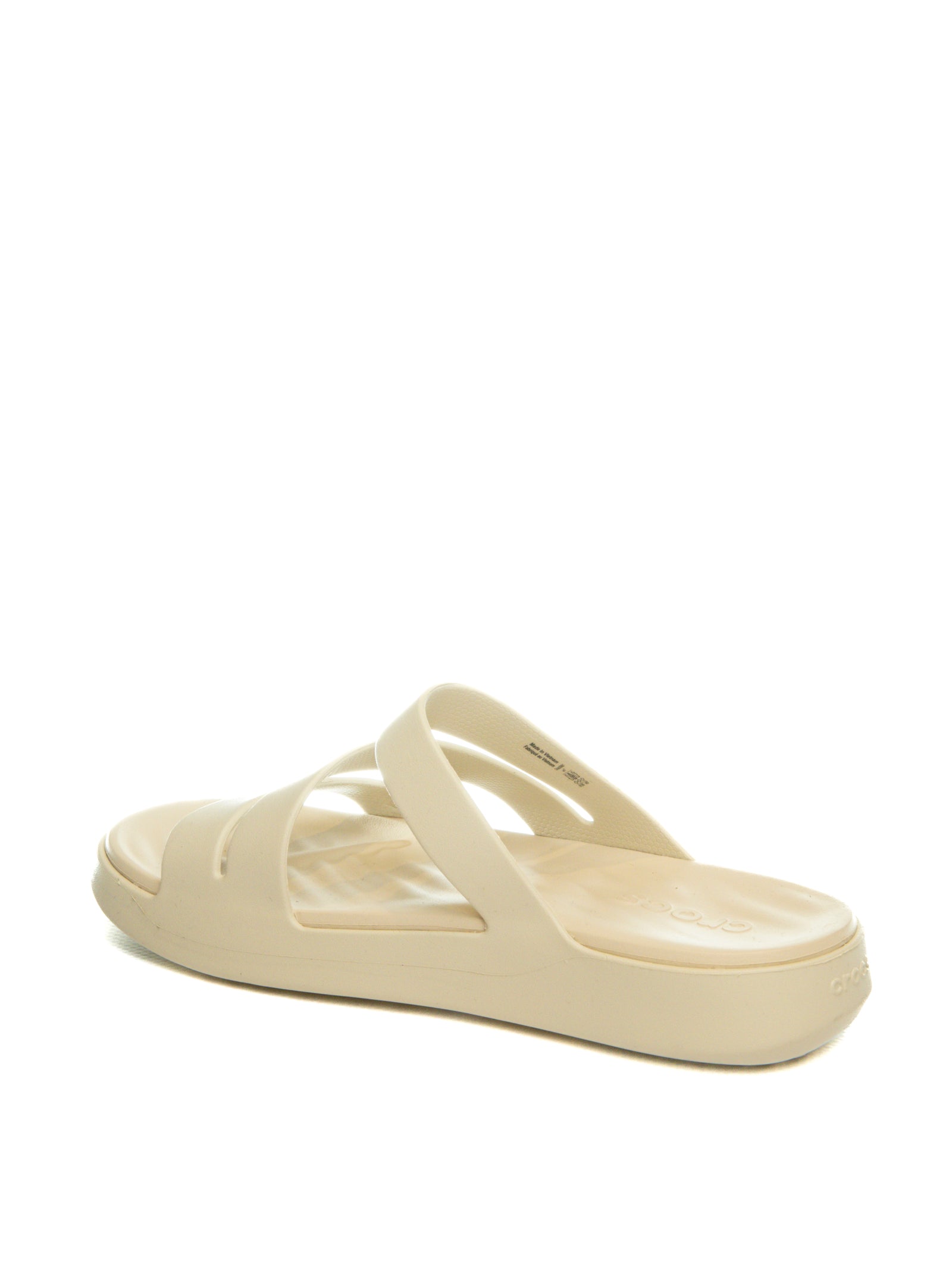 CROCS sandalo getaway bianco 209587 GETAWAY STRA-STU 160 