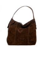 DI LORENZO borsa a spalla gabriella testa di moro GABRIELLA CAMOSCIO-T.MORO 
