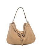 DI LORENZO borsa a spalla lucrezia beige LUCREZIA CAMOSCIO-DESERTO 