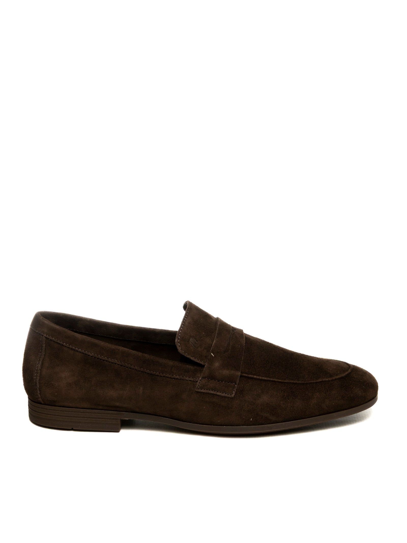 FRAU Mocassino camoscio moro 34B5 DAINO-CACAO 