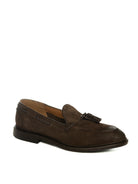 GREEN GEORGE Mocassino nappine camoscio moro 2032 LIGHT-MORO 
