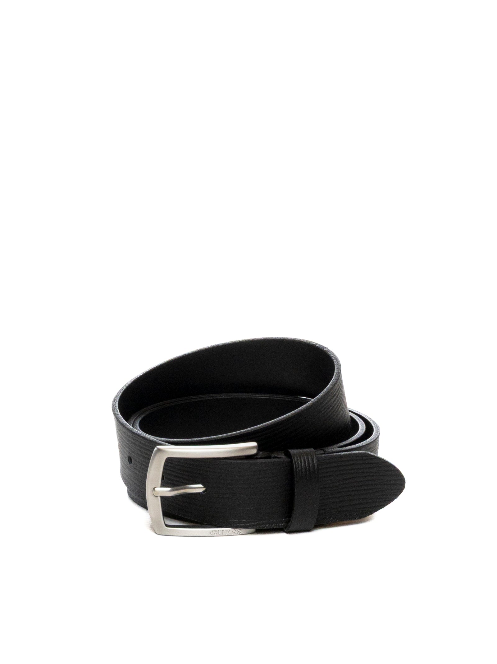 GUESS Cintura pelle nero BM7874 P6235 MILANO-BLACK 
