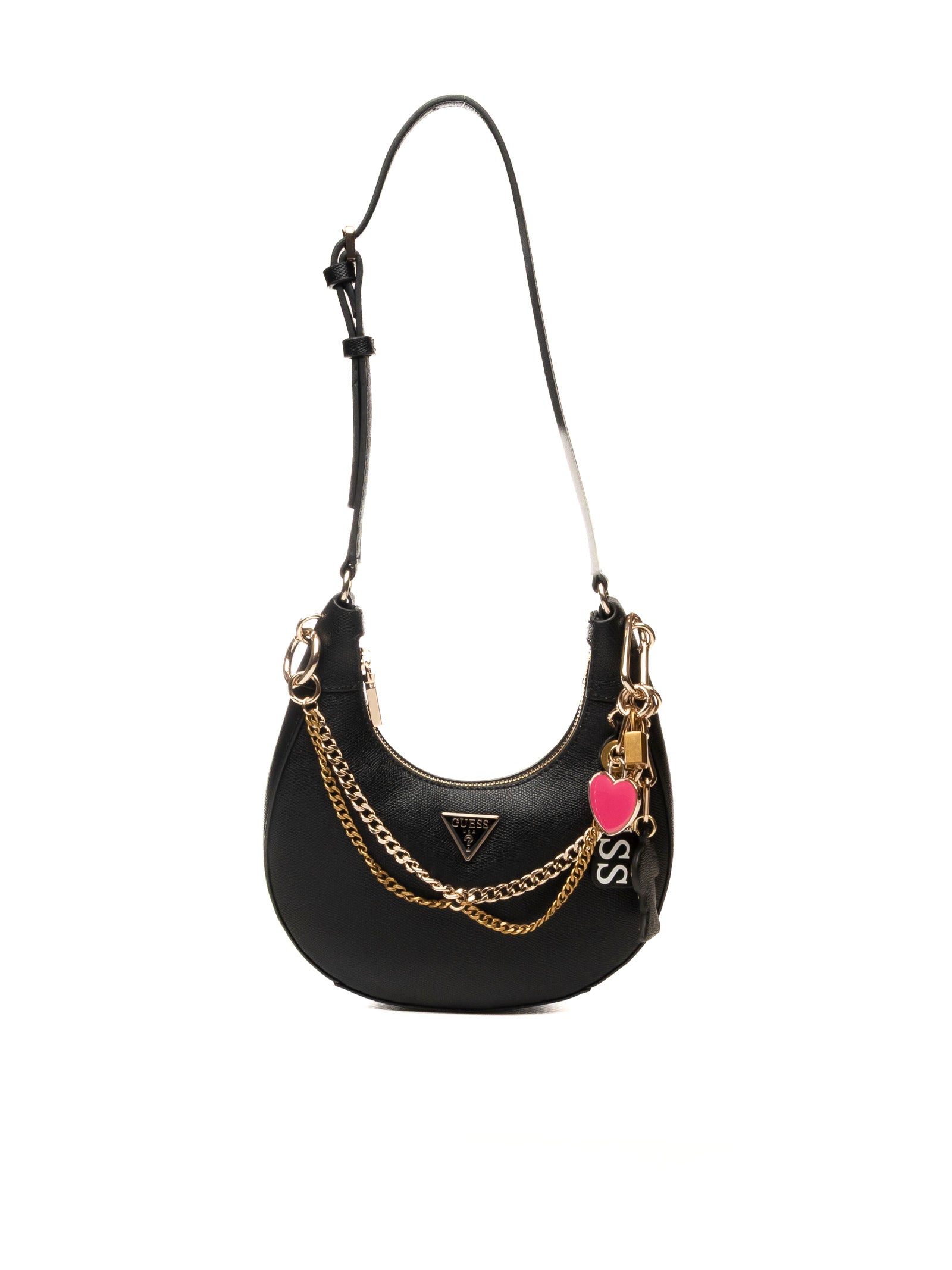 GUESS borsa a spalla davina nera HWBG9899180 DAVINA-BLACK 