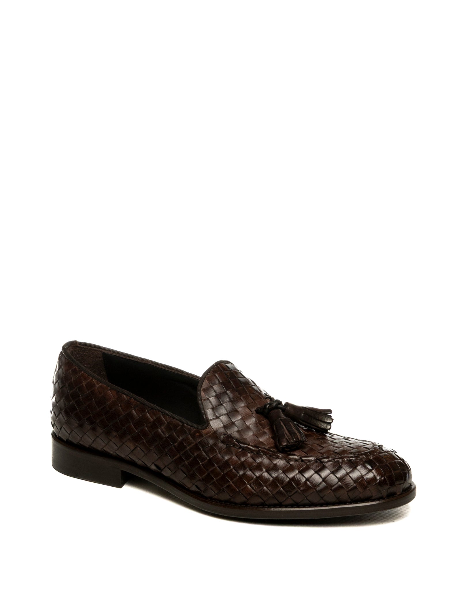 JEROLD WILTON mocassino intrecciato moro 1308 INTREC-COCCO 