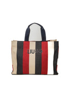LIU JO borsa a spalla striped multicolor 2A6026T2176 STRIPED-94111 