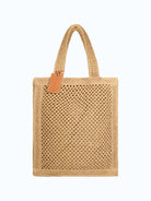 ME FUI Borsa rafia beige SW0050LB RAFIA-L.BROWN 