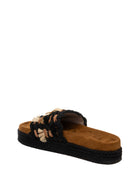 MOU Sandalo frange nero 451008K ROPE-BLACK 