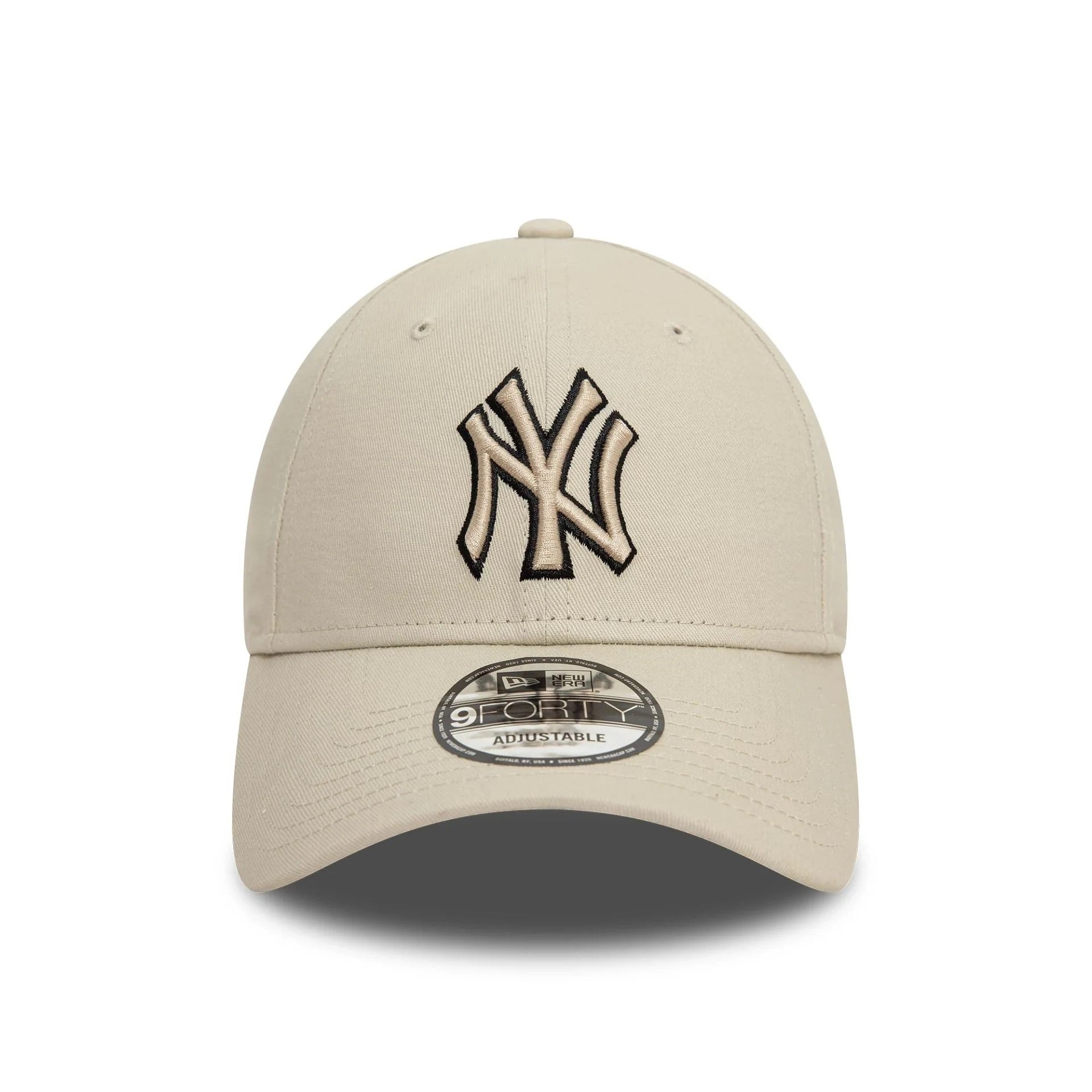 NEW ERA cappello new york yankees stone/black 60595199 9FORTY-STO/BLK 