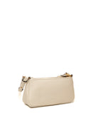PINKO borsa a spalla half moon bianco/oro 105069-A0QO HALF MOON-Z14Q 