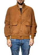 PK BY PASKAL giubbino camoscio caramello 003 CAM-WHISKY 