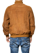 PK BY PASKAL giubbino camoscio caramello 003 CAM-WHISKY 