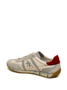 PREMIATA Sneaker jackyx bianco/rosso JACKYX 8225-GRIGIO/ROSSO 