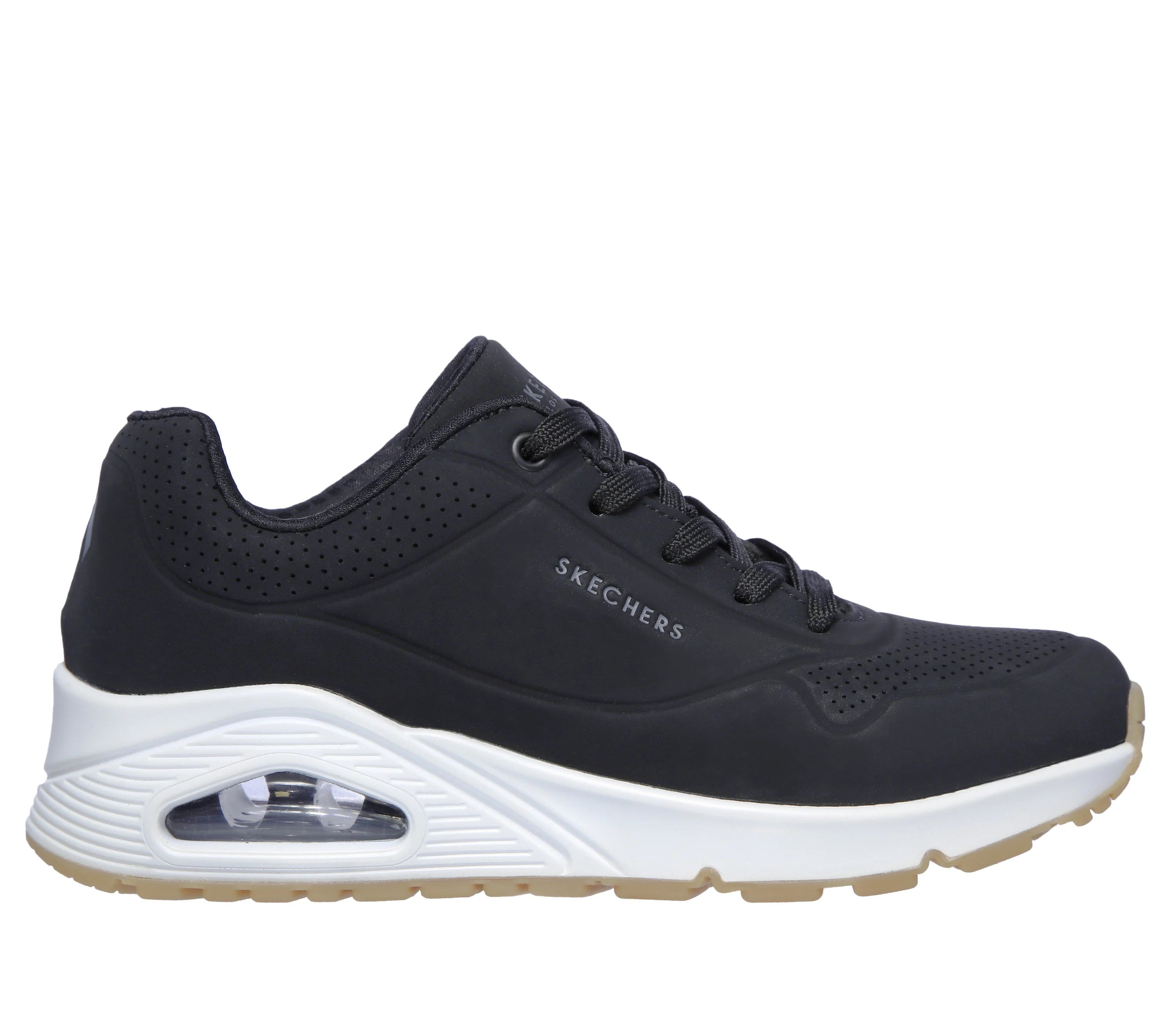 SKECHERS Sneaker uno nero 73690 UNO-BBK 
