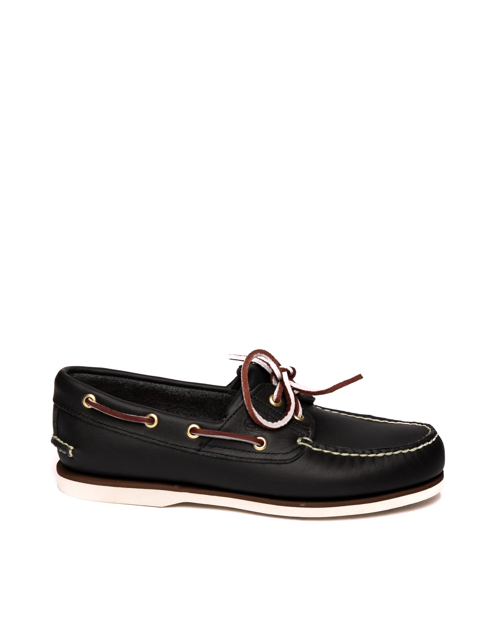TIMBERLAND Mocassino eye boat blu TB01740364841 PELLE-BLU 