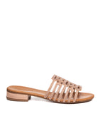 VINCENT VEGA Sandalo tina strass champagne P20 TINA STRIP-CHAMPAGNE 