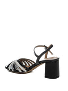 ALBANO Sandalo pelle soft nero combo 401 SOFT-COMBO NER 